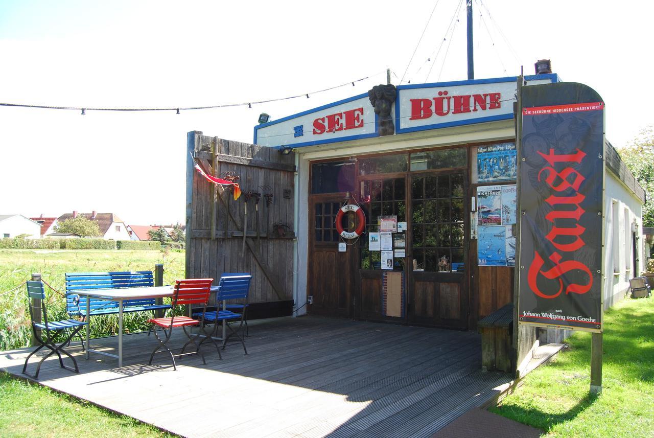 Hotel Heiderose auf Hiddensee Vitte Exterior foto